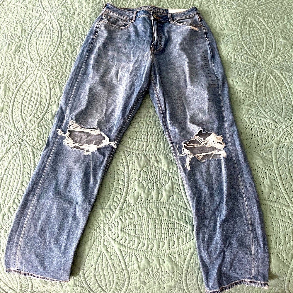 American Eagle Mom jeans size 10. NWT